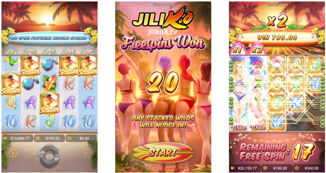 How to play PG Soft Bikini Paradise slot machine?